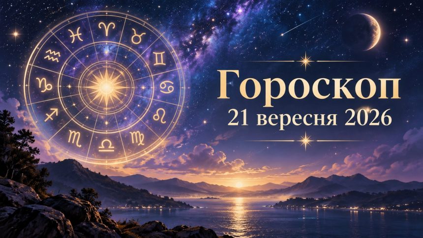 Гороскоп на сьогодні, 21 вересня 2026, для всіх знаків Зодіаку: кохання, гроші та робота