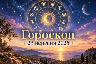Гороскоп на сьогодні, 23 вересня 2026, для всіх знаків Зодіаку: кохання, гроші та робота