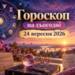 Гороскоп на сьогодні, 24 вересня 2026, для всіх знаків Зодіаку: кохання, гроші та робота