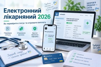 Електронний лікарняний у 2026 році: як перевірити статус та отримати виплату