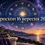 Гороскоп на сьогодні, 16 вересня 2026, для всіх знаків Зодіаку: кохання, гроші та робота