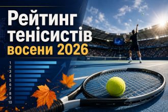 Найкращі тенісисти світу восени 2026 року: рейтинг ATP і WTA та за ким стежити до кінця сезону