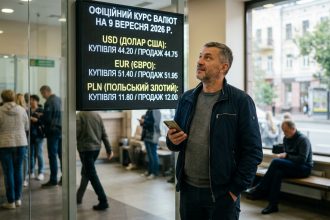 Курс валют на 9 вересня 2026 року: скільки коштують долар, євро та злотий