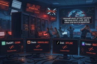 Чому впали ChatGPT, Claude, Grok і Cursor та коли вони запрацюють