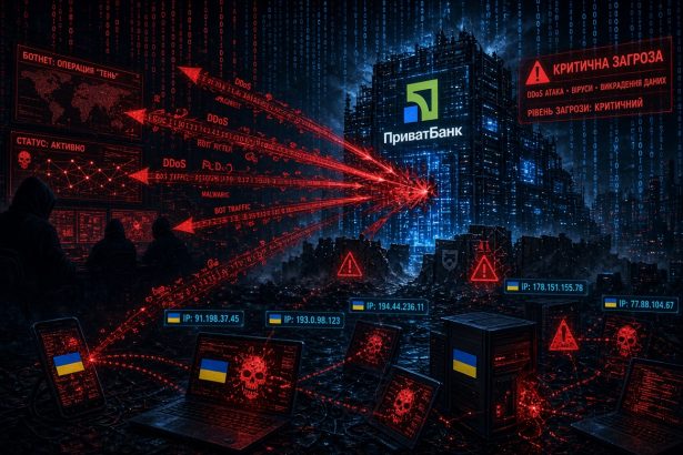 Як хакери РФ використовують гаджети українців для атак на ПриватБанк і Приват24