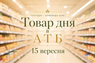 Товар дня та акції в АТБ 15 вересня 2026: що можна купити зі знижкою до -50% лише сьогодні