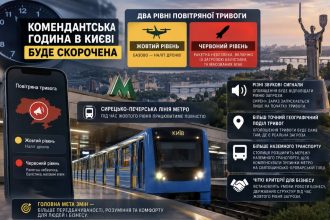 Коли скоротять комендантську годину в Києві та як працюватиме нова система повітряних тривог