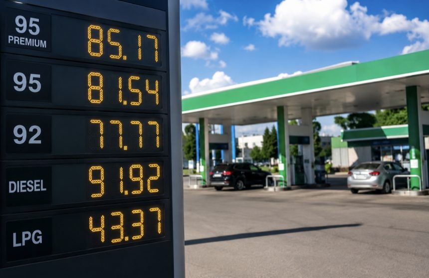 Ціни на бензин, дизель і газ в Україні 4 вересня 2026 року: скільки коштує пальне на АЗС сьогодні