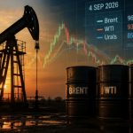 Ціна нафти 4 вересня 2026 року: скільки коштують Brent, WTI та Urals сьогодні