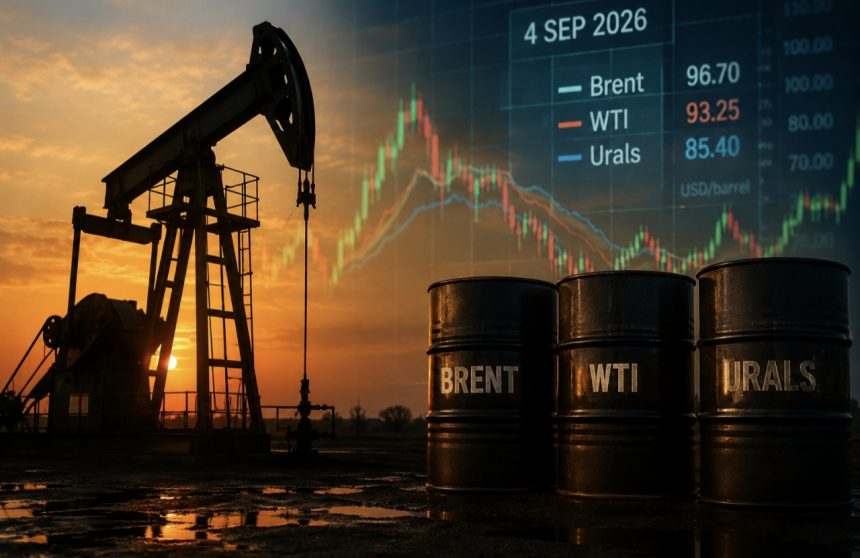 Ціна нафти 4 вересня 2026 року: скільки коштують Brent, WTI та Urals сьогодні