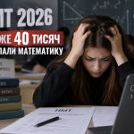 Скільки вступників не склали математику на НМТ 2026 і який середній бал