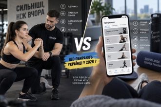 Персональний тренер vs додаток: що обирають українці у 2026 році і чому