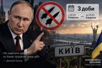 Путін оголосив триденну паузу в ударах по Києву — коли вона почалася і скільки триватиме