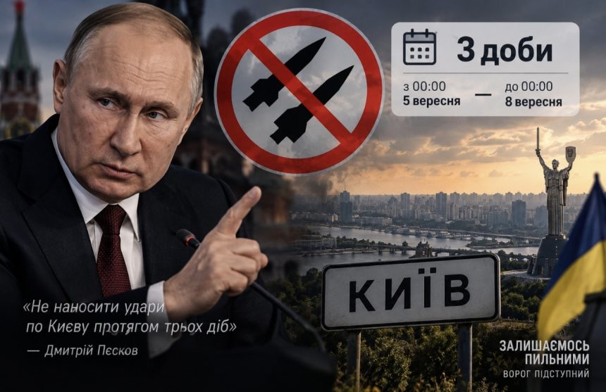 Путін оголосив триденну паузу в ударах по Києву — коли вона почалася і скільки триватиме
