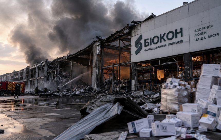 Атака на фармсклади «Біокон»: скільки ліків знищено та чи загрожує Україні дефіцит препаратів