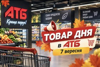 Товар дня в АТБ 7 вересня 2026: що можна купити сьогодні зі знижкою до 50%