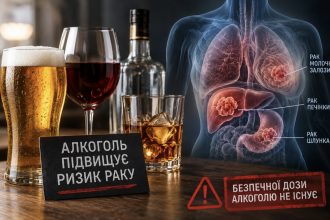 Як пиво, вино та міцний алкоголь впливають на ризик раку і скільки спиртного вважається небезпечним