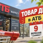Товар дня в АТБ 9 вересня 2026: які продукти можна купити зі знижкою до 50%