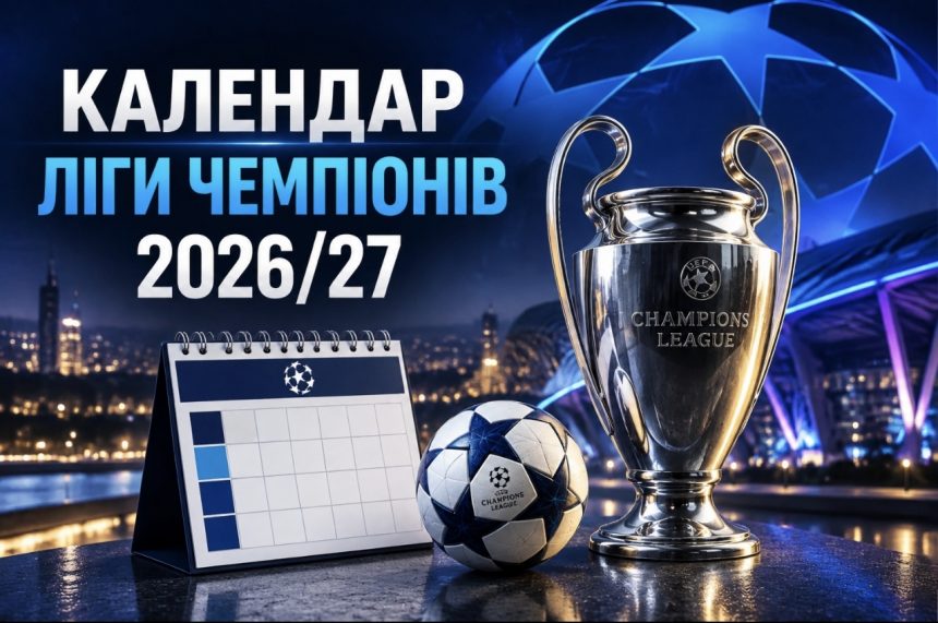 Розклад матчів Ліги чемпіонів 9 вересня 2026 року: коли грають Барселона, Ліверпуль, ПСЖ та Арсенал
