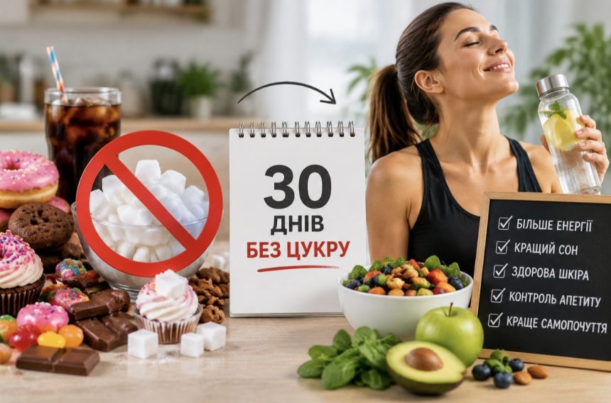 Що буде, якщо відмовитися від цукру на 30 днів — які зміни можна помітити в організмі