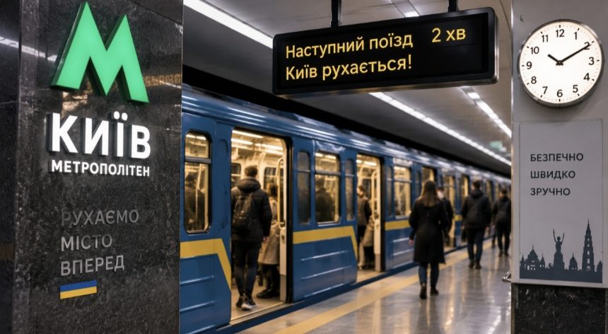 Де подивитися новий графік метро Києва та час роботи своєї станції