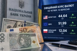 Курс валют на 9 вересня 2026 року: скільки коштують долар, євро та злотий
