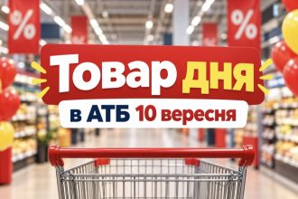Товар дня в АТБ 10 вересня 2026: які продукти можна купити зі знижкою до 50%