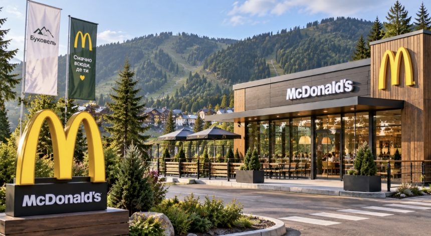 Де знаходиться McDonald’s у Буковелі — адреса нового ресторану
