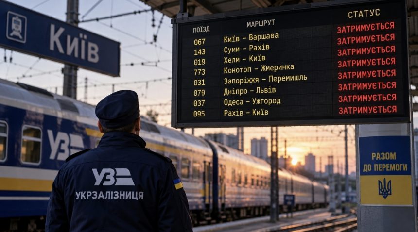 Коли прибудуть затримані поїзди Укрзалізниці: список рейсів після ударів РФ