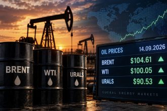 Ціна нафти 14 вересня 2026 року: скільки коштують Brent, WTI та Urals сьогодні