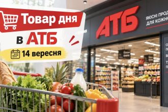 Товар дня в АТБ 14 вересня 2026: які продукти можна купити зі знижкою до 50%