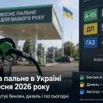 Ціни на бензин, дизель і газ в Україні 15 вересня 2026 року: скільки коштує пальне сьогодні