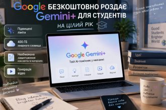 Як отримати Google Gemini+ безкоштовно студентам та що входить у річний доступ до штучного інтелекту