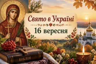 Яке церковне свято 16 вересня 2026 року в Україні: історія святої Євфимії, традиції, прикмети та заборони дня
