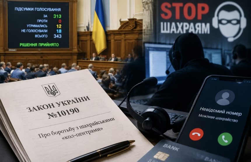 Рада ухвалила закон №10190 проти шахрайських кол-центрів: що зміниться та яке покарання чекає на зловмисників