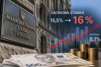 Облікова ставка НБУ зросла до 16% — причини рішення та як це вплине на українців