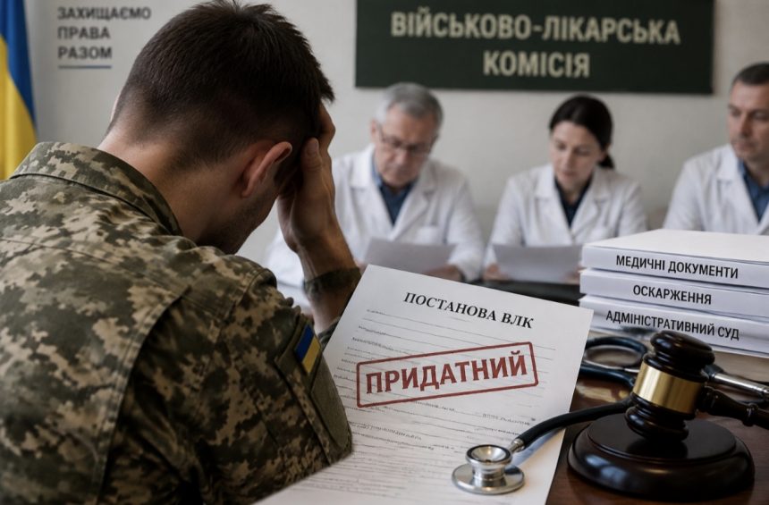 ВЛК не врахувала хвороби та визнала придатним: як оскаржити рішення комісії