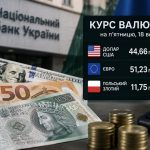 Курс валют на 18 вересня 2026 року: скільки коштують долар, євро та злотий