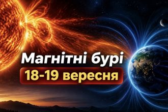 Магнітні бурі 18–19 вересня 2026 року: якою буде сонячна активність та чого чекати метеозалежним людям
