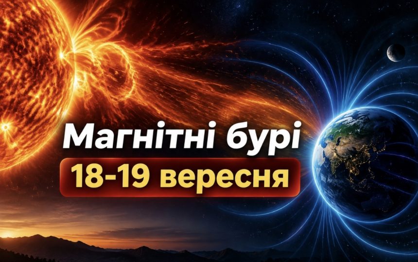 Магнітні бурі 18–19 вересня 2026 року: якою буде сонячна активність та чого чекати метеозалежним людям
