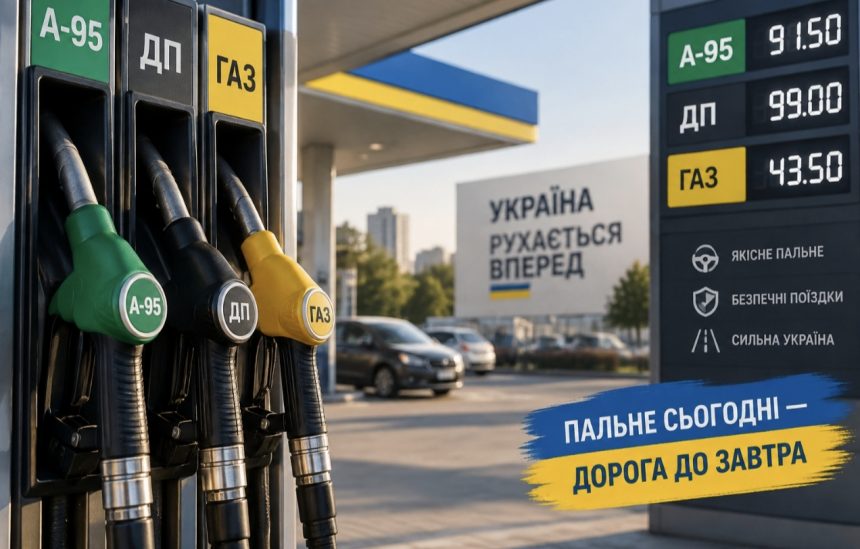 Ціни на бензин, дизель і газ в Україні 21 вересня 2026 року: скільки коштує пальне сьогодні