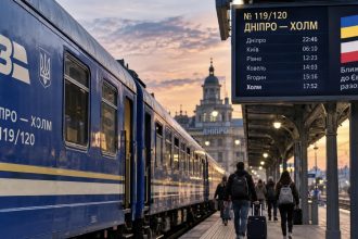 Дніпро — Холм потяг №119/120 у 2026 році: актуальний розклад, час у дорозі, ціна квитків та маршрут