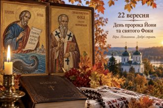 Яке церковне свято в Україні 22 вересня 2026 року: традиції, прикмети та заборони дня