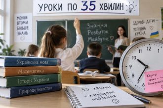 У школах дозволили скорочувати уроки до 35 хвилин: що зміниться для учнів у 2026 році