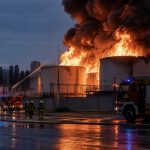 В Оболонському районі Києва влучання в резервуари з пальним — що відомо
