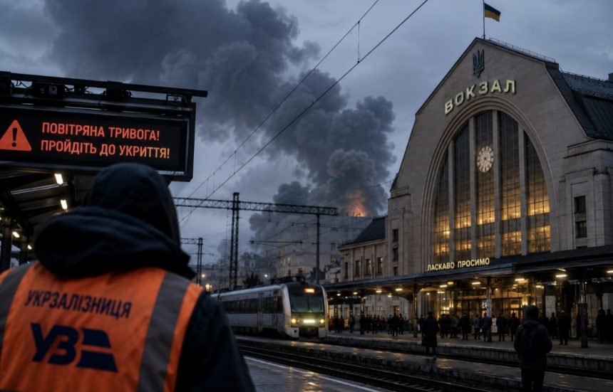 Удари по залізниці 23 вересня 2026: що відомо про вибухи в районі вокзалу у Києві