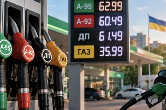 Ціни на бензин, дизель і газ в Україні 25 вересня 2026 року: скільки коштує пальне сьогодні