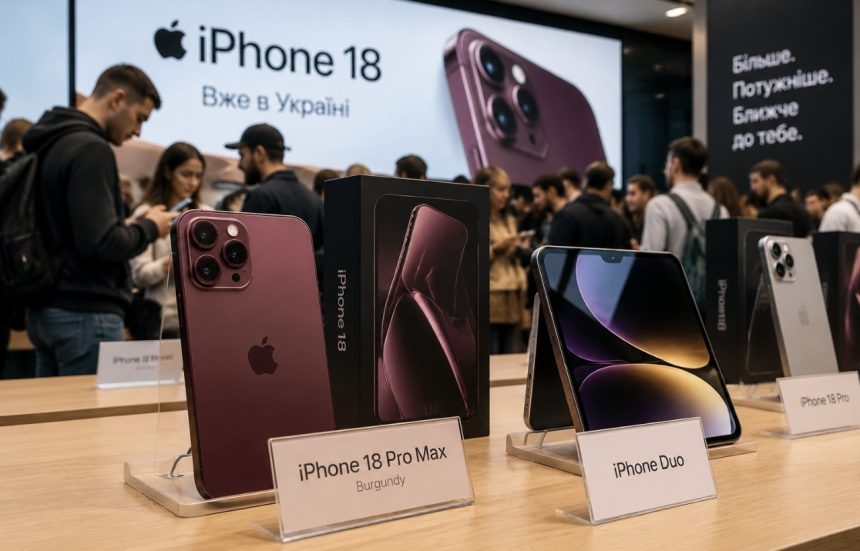 Продажі iPhone 18 стартували в Україні: які моделі стали найпопулярнішими серед покупців