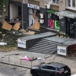 Безпілотник атакував Солом’янський район Києва: місце влучання, пошкодження будівлі та перші дані про постраждалих