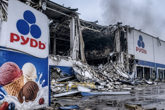 Російська атака знищила склад найбільшого виробника морозива України «Рудь»